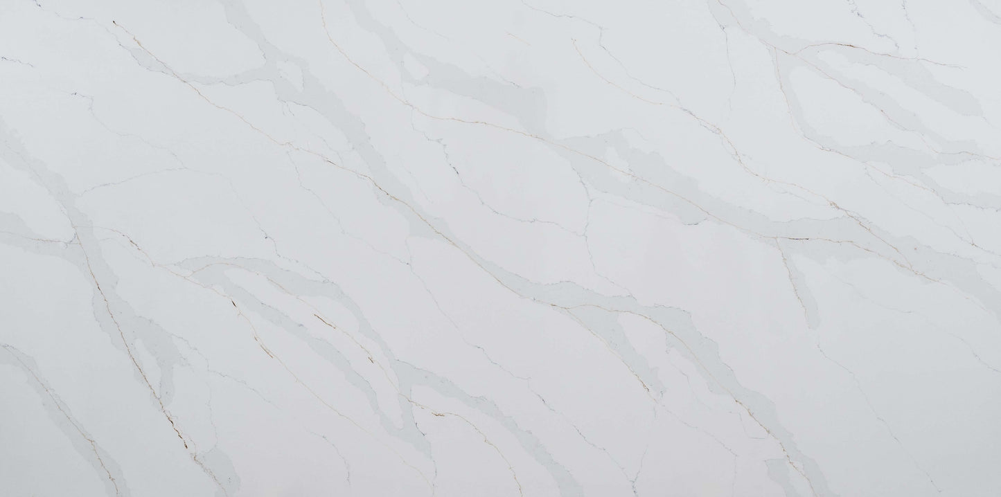 Quartz Worktop - Calacatta Tala Gold