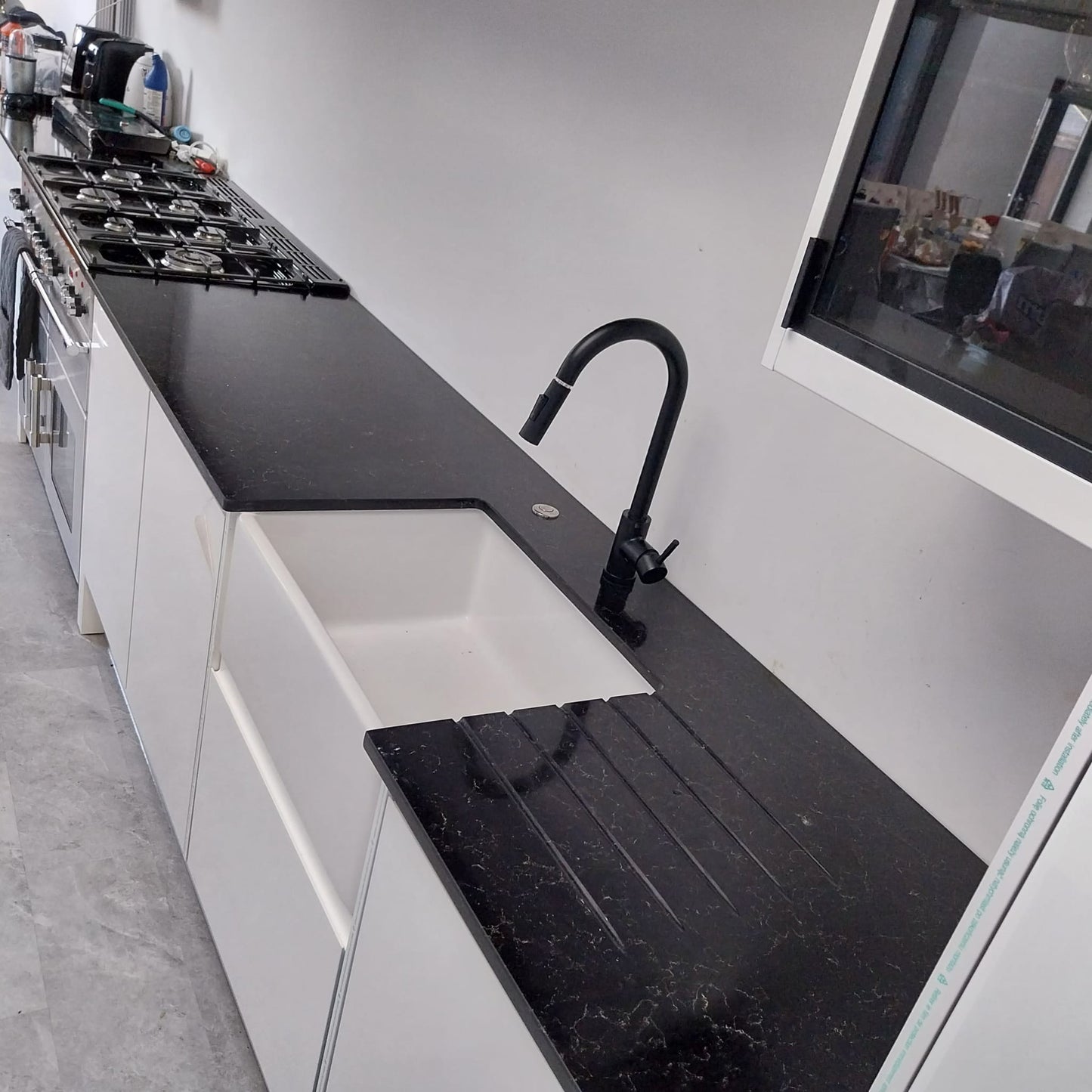 Quartz Worktop - Moderna Black