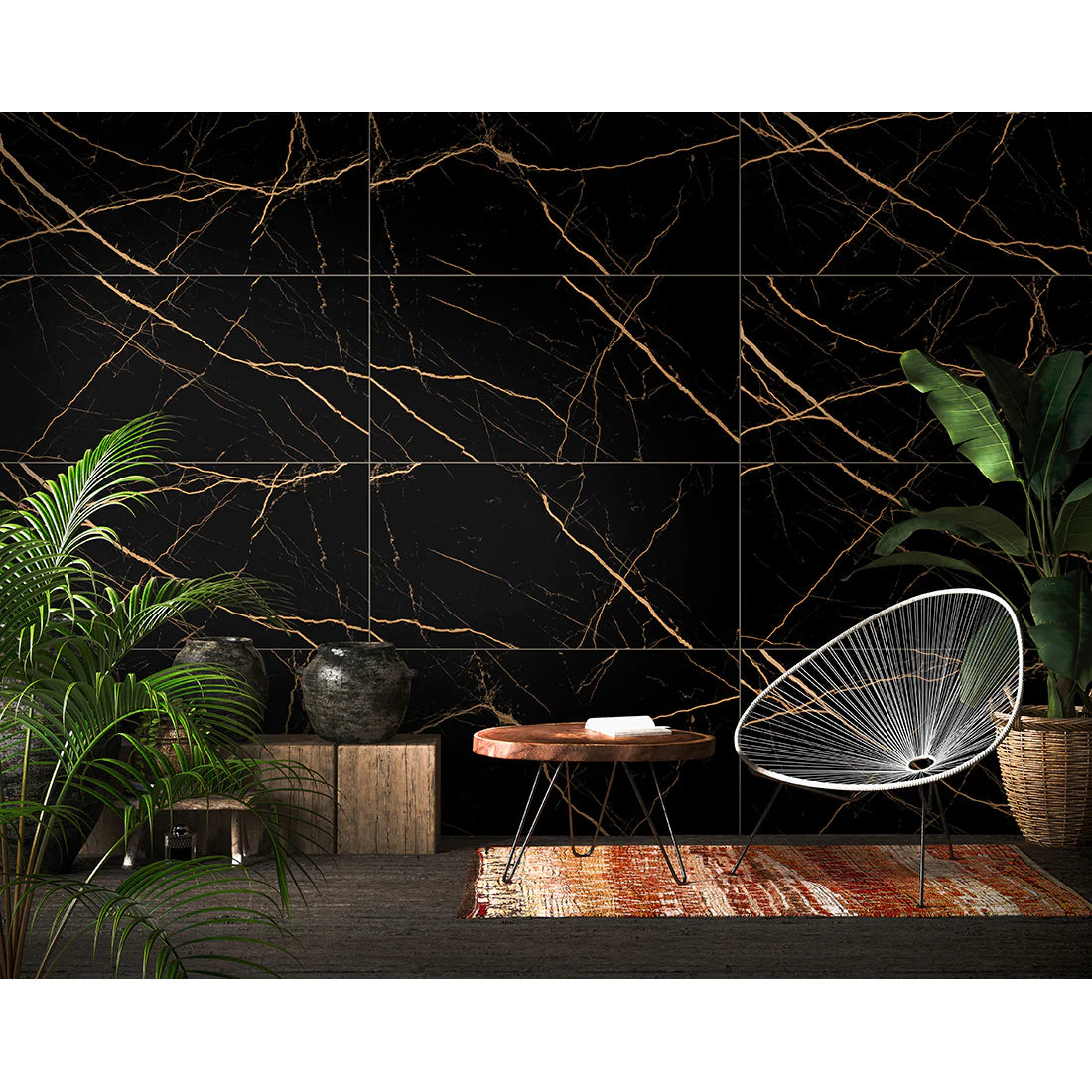 Tile - Atlantis Black Gold 60x120