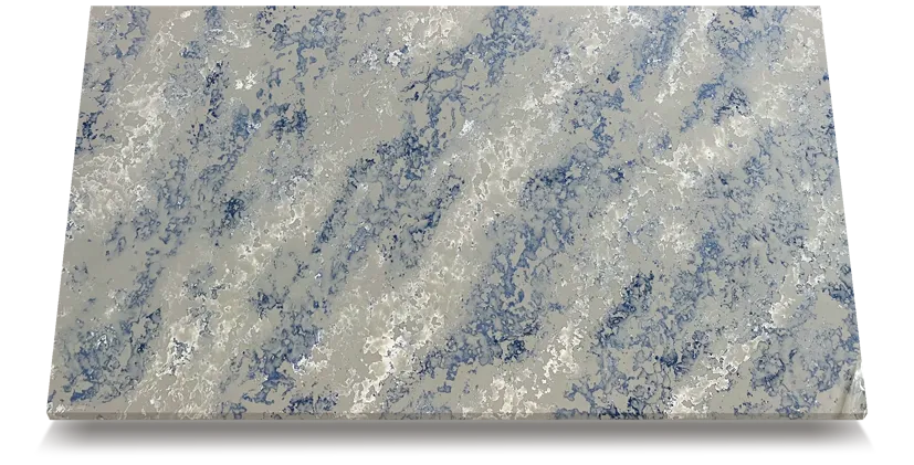 Quartz Worktop - Cold Blue