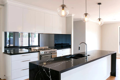 Dawning Black - Quartz Worktop