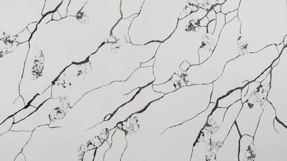 Quartz Worktop - Calacatta Sydney Black