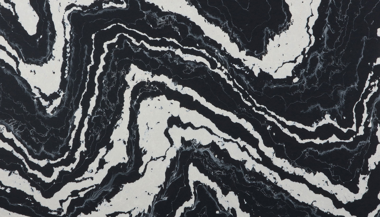 Quartz Worktop - Vivara Noir