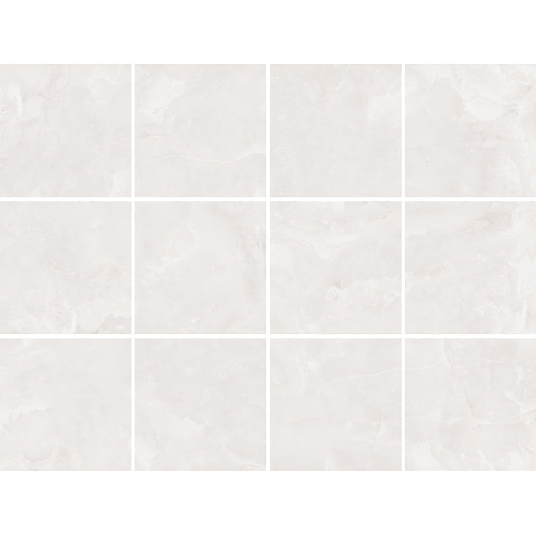 Onyx Elegant Bianco 60x60 Polished